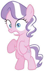 Size: 7000x11200 | Tagged: safe, artist:tardifice, derpibooru import, edit, editor:slayerbvc, vector edit, diamond tiara, earth pony, pony, crusaders of the lost mark, absurd resolution, accessory-less edit, bipedal, female, filly, missing accessory, simple background, solo, transparent background, vector