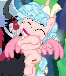 Size: 700x810 | Tagged: adorable face, alicorn, alicornified, bell, bewitching bell, cozybetes, cozycorn, cozy glow, cropped, cute, derpibooru import, golly, grogar's bell, leak, lord tirek, race swap, safe, screencap, spoiler, the ending of the end