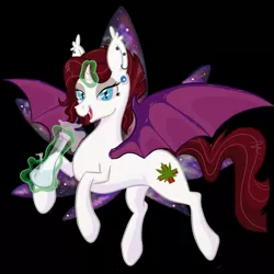 Size: 1523x1523 | Tagged: safe, artist:halcyon noctem, derpibooru import, oc, oc:indicahaze, bat pony, pony, bat pony oc, bat wings, bong, drugs, magic, marijuana, marijuana leaf, solo, stoner, weeds, wings