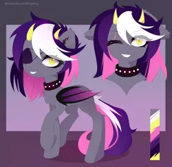 Size: 3000x2912 | Tagged: safe, artist:knpony, derpibooru import, oc, bat pony, pony, adoptable, advertisement, auction, female, solo