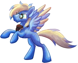 Size: 2770x2257 | Tagged: safe, artist:amura-of-jupiter, derpibooru import, oc, oc:mobius, unofficial characters only, pegasus, pony, colored wings, glasses, male, multicolored wings, solo, spread wings, stallion, wings