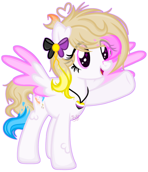 Size: 1940x2256 | Tagged: safe, artist:101xsplattyx101, derpibooru import, oc, oc:spring splat, pegasus, pony, female, mare, simple background, solo, transparent background