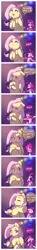 Size: 1772x11870 | Tagged: safe, artist:katputze, derpibooru import, fluttershy, pinkie pie, pony, ahhh, chest fluff, comic, cute, dilemma, kelly rowland, microphone, nelly, pinkie being pinkie, shyabetes, singing, song reference