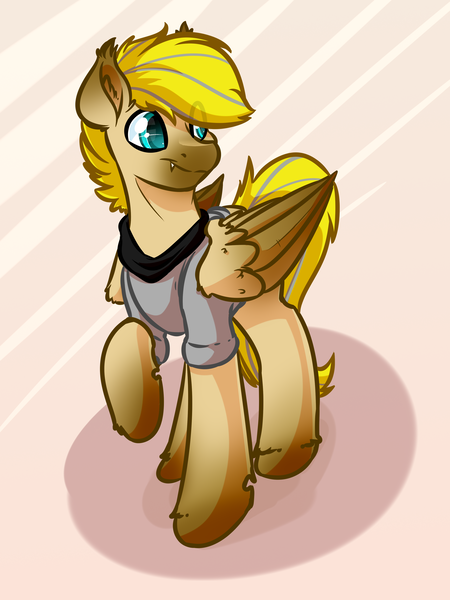 Size: 3000x4000 | Tagged: safe, artist:witchtaunter, derpibooru import, oc, pegasus, pony, commission, gradient background, solo