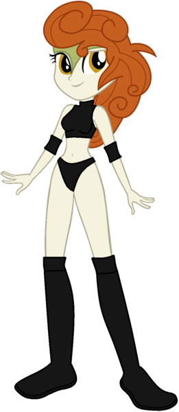 Size: 686x1579 | Tagged: safe, artist:invisibleink, artist:marcusvanngriffin, artist:verpii, deleted from derpibooru, derpibooru import, edit, autumn blaze, equestria girls, sounds of silence, belly button, boots, clothes, commission, elbow pads, equestria girls-ified, female, knee pads, midriff, shoes, simple background, solo, sports, sports bra, sports panties, transparent background, vector, wrestler, wrestling