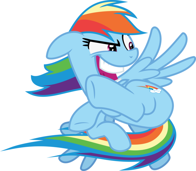 Size: 3439x3000 | Tagged: safe, artist:sollace, derpibooru import, rainbow dash, pegasus, pony, school raze, .svg available, female, flying, mare, open mouth, simple background, solo, transparent background, vector