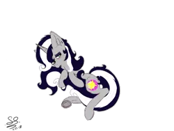 Size: 840x630 | Tagged: safe, artist:astarlitstudios, derpibooru import, oc, oc:starlit nightcast, pony, unicorn, cuddling, cute, personal art, tail wrap, tailsnug