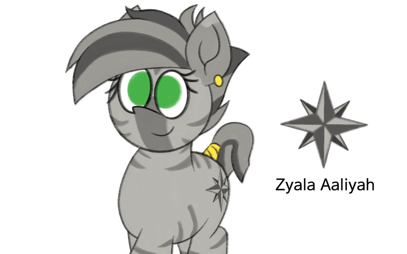 Size: 1920x1200 | Tagged: artist:thebadbadger, derpibooru import, oc, oc:zyala aaliyah, safe, zebra