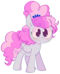 Size: 500x619 | Tagged: safe, artist:pinkiespresent, derpibooru import, cotton sky, pegasus, pony, background pony, female, mare, no pupils, simple background, solo, transparent background