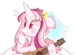 Size: 950x694 | Tagged: safe, artist:manella-art, derpibooru import, oc, oc:sunny moonlight, alicorn, pony, base used, female, guitar, magical lesbian spawn, mare, musical instrument, offspring, parent:rainbow dash, parent:twilight sparkle, parents:twidash, simple background, solo, transparent background