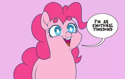 Size: 1280x811 | Tagged: safe, artist:petalierre, derpibooru import, pinkie pie, earth pony, pony, cropped, female, smiling, solo