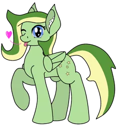 Size: 806x860 | Tagged: safe, artist:didgereethebrony, artist:zeka10000, derpibooru import, oc, oc:boomerang beauty, pegasus, pony, :p, base used, cute, cutie mark, ear fluff, floating heart, heart, looking at you, mlem, silly, simple background, solo, tongue out, transparent background