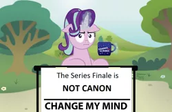 Size: 1024x662 | Tagged: safe, derpibooru import, starlight glimmer, pony, leak, /mlp/, 4chan, change my mind, drama, drama bait, headcanon, mug, op doesn't know what canon means, op is wrong, op started shit, season 9 drama, series finale drama, solo