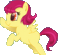 Size: 58x55 | Tagged: safe, artist:ronald rose, derpibooru import, thrilly filly, pegasus, pony, tails of equestria, female, filly, simple background, solo, transparent background