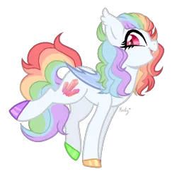 Size: 688x684 | Tagged: safe, artist:mintoria, derpibooru import, oc, oc:iridescent ice, bat pony, pony, female, mare, simple background, solo, transparent background