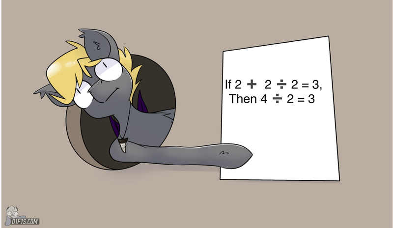Size: 2000x1160 | Tagged: safe, artist:difis, derpibooru import, oc, oc:night striker, unofficial characters only, bat pony, pony, ambiguous, bad math, fancy mathematics, jewelry, male, math, meme, necklace, solo, stallion