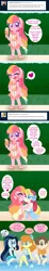 Size: 1000x5415 | Tagged: safe, artist:carouselunique, derpibooru import, pound cake, pumpkin cake, oc, oc:dolly dusk, oc:honeycrisp blossom, oc:ma belle danseuse, comic:aria's archives, honeycrisp tales, equestria girls, clothes, comic, dialogue, equestria girls-ified, female, food, male, offspring, one-piece swimsuit, parent:big macintosh, parent:chancellor neighsay, parent:moondancer, parent:prince blueblood, parent:princess cadance, parent:sonata dusk, parents:cadmac, parents:moonblood, popsicle, sandals, speech bubble, swimming pool, swimsuit