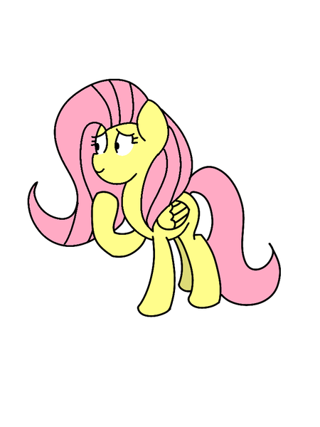 Size: 768x1024 | Tagged: safe, artist:odheiag, derpibooru import, fluttershy, pony, solo