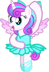 Size: 478x699 | Tagged: safe, artist:angrymetal, derpibooru import, princess flurry heart, alicorn, pony, accessories, ballerina, ballet, ballet dancing, ballet slippers, big bow, clothes, cute, dancing, dancing ballet, en pointe, flurrybetes, flurryrina, one arm down, one arm up, simple background, solo, transparent background, tutu