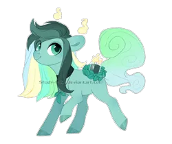 Size: 1430x1201 | Tagged: safe, artist:shady-bush, derpibooru import, oc, unofficial characters only, original species, pony, scented pony, female, mare, simple background, solo, transparent background, white outline