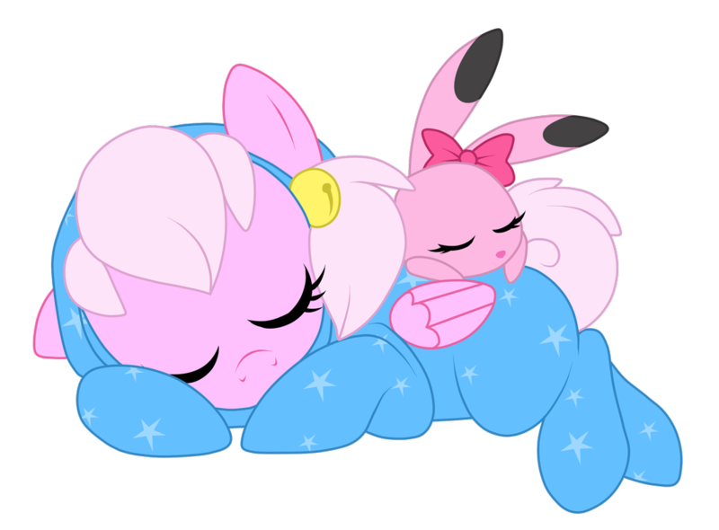 Size: 1024x755 | Tagged: safe, artist:crystal-tranquility, derpibooru import, oc, oc:almond bloom, pegasus, pony, female, filly, onesie, simple background, sleeping, solo, transparent background