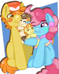 Size: 2400x3000 | Tagged: safe, artist:koharuveddette, derpibooru import, carrot cake, cup cake, pound cake, pumpkin cake, earth pony, pegasus, pony, unicorn, baby cakes, baby, baby pony, brother and sister, cake family, cake twins, carrotbetes, colt, cute, cute cake, family, father and child, father and daughter, father and son, female, filly, foal, high res, husband and wife, male, mare, mother and child, mother and daughter, mother and son, parent and child, poundabetes, pumpkinbetes, siblings, smiling, stallion, twins