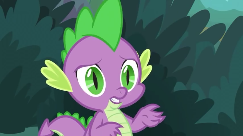 Size: 1280x720 | Tagged: safe, derpibooru import, screencap, spike, dragon, the big mac question, claws, tail, winged spike