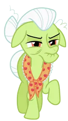Size: 4000x7100 | Tagged: safe, artist:estories, derpibooru import, granny smith, pony, absurd resolution, floppy ears, simple background, solo, transparent background, vector