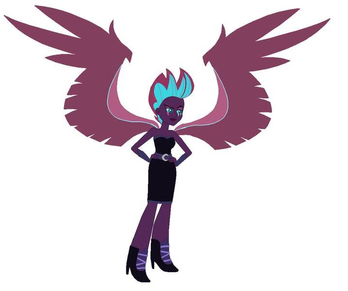 Size: 978x817 | Tagged: safe, artist:cheerful9, derpibooru import, tempest shadow, equestria girls, base used, equestria girls-ified, nightmarified