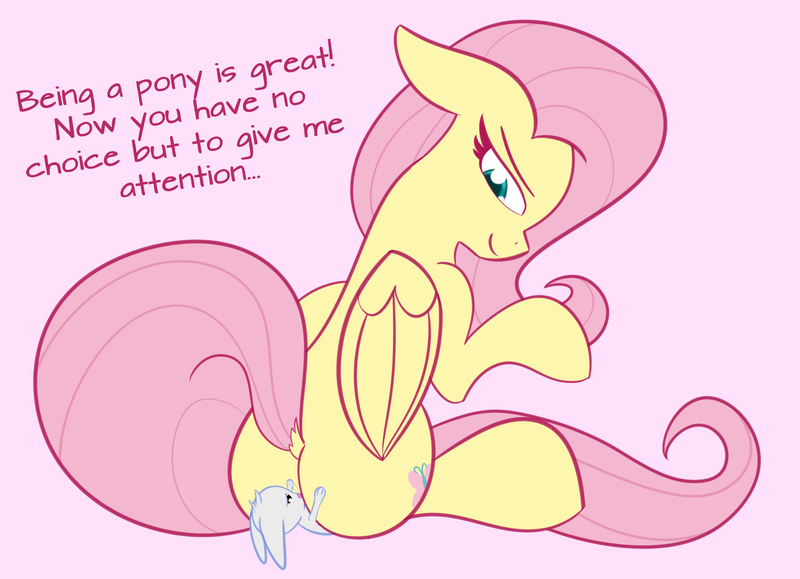 Size: 3000x2170 | Tagged: suggestive, artist:nevaylin, derpibooru import, angel bunny, fluttershy, pegasus, pony, rabbit, she talks to angel, angelshy, animal, body swap, butt, faceful of ass, facesitting, female, flutterbutt, flutterseat, male, male facesitting, plot, shipping, sitting, straight