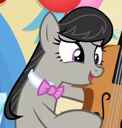 Size: 852x891 | Tagged: safe, derpibooru import, screencap, octavia melody, earth pony, pony, a horse shoe-in, cropped, female, mare, solo