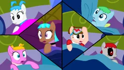 Size: 1280x720 | Tagged: safe, derpibooru import, oc, oc:descentiola, ponified, earth pony, pegasus, pony, robot, robot pony, unicorn, do princesses dream of magic sheep, abby's flying fairy school, base used, bed, black sclera, bliss (powerpuff girls 2016), creepypasta, crossover, dee dee, dexter's laboratory, gonnigan, jenny wakeman, lynn loud, my life as a teenage robot, pigtails, powerpuff girls 2016, shocked, smile.pny, the loud house, the powerpuff girls, zalgo