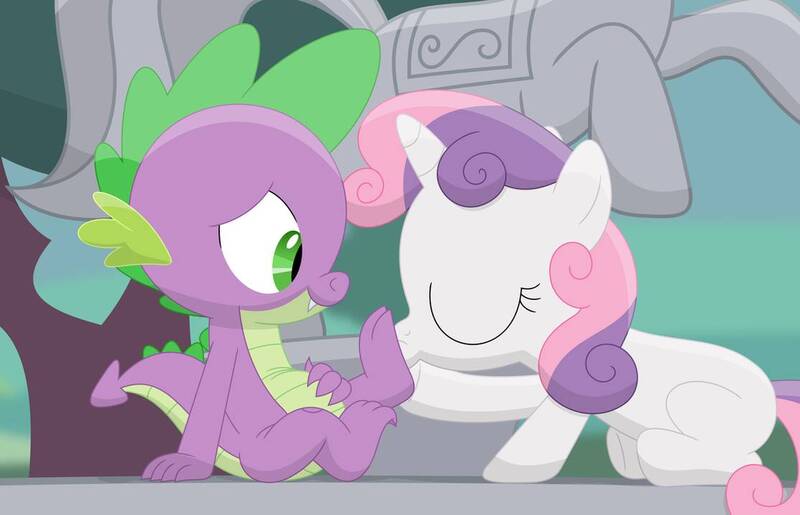 Size: 1114x717 | Tagged: suggestive, artist:porygon2z, derpibooru import, spike, sweetie belle, dragon, pony, unicorn, feet, female, fetish, filly, foot fetish, foot kiss, kissing, male, shipping, spikebelle, straight
