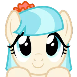 Size: 2400x2400 | Tagged: safe, artist:cheezedoodle96, derpibooru import, part of a set, coco pommel, earth pony, pony, .svg available, boop bait, bust, close-up, cocobetes, cute, female, hooves on the table, looking at you, mare, peekaboo, peeking, portrait, simple background, solo, svg, this will end in boops, this will end in cuddles, this will end in kisses, this will end in snuggles, transparent background, vector, wide eyes