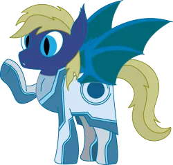 Size: 1004x959 | Tagged: safe, artist:cosmiceclipsed, derpibooru import, oc, oc:silver eclipse, unofficial characters only, bat pony, pony, bat pony oc, bat wings, cutie mark, ear fluff, fangs, flying, male, membranous wings, simple background, slit eyes, slit pupils, solo, stallion, transparent background, tron, tron legacy, vector, wings