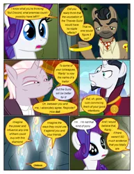 Size: 612x792 | Tagged: safe, artist:newbiespud, derpibooru import, edit, edited screencap, screencap, chancellor neighsay, discord, doctor caballeron, rarity, zesty gourmand, draconequus, pony, comic:friendship is dragons, daring don't, school daze, spice up your life, the return of harmony, cloak, clothes, comic, dialogue, eye reflection, female, grin, gritted teeth, jewelry, male, mare, reflection, ring, rings of scorchero, screencap comic, smiling, smirk, stallion, wide eyes