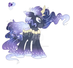 Size: 1600x1504 | Tagged: artist:crystal-tranquility, derpibooru import, deviantart watermark, male, obtrusive watermark, oc, oc:starry heavens, original species, pond pony, safe, simple background, solo, stallion, transparent background, watermark