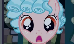 Size: 1040x624 | Tagged: safe, derpibooru import, screencap, cozy glow, pony, the summer sun setback, cozy glow is best facemaker, cozybetes, cute, foal, open mouth, solo