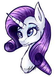 Size: 1509x2110 | Tagged: safe, artist:justart101, derpibooru import, rarity, pony, unicorn, bust, cute, female, mare, portrait, raribetes, signature, simple background, solo, transparent background