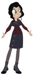 Size: 2153x4929 | Tagged: safe, artist:lhenao, artist:selenaede, derpibooru import, equestria girls, asami sato, barely eqg related, base used, crossover, equestria girls-ified, the legend of korra