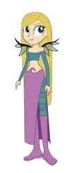 Size: 1415x3375 | Tagged: safe, artist:invisibleink, artist:lhenao, derpibooru import, equestria girls, barely eqg related, base used, belly button, clothes, cornelia hale, crossover, equestria girls-ified, midriff, short shirt, simple background, transparent background, w.i.t.c.h.