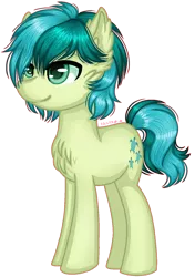 Size: 1116x1588 | Tagged: safe, artist:fantarianna, derpibooru import, sandbar, earth pony, pony, cheek fluff, chest fluff, cute, ear fluff, sandabetes, simple background, solo, transparent background