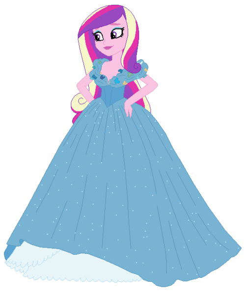 Size: 567x674 | Tagged: safe, artist:selenaede, artist:wynterstar93, derpibooru import, princess cadance, equestria girls, base used, cinderella, clothes, cosplay, costume, crossover, dean cadance