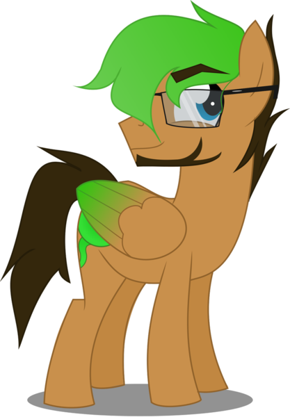 Size: 745x1073 | Tagged: safe, artist:livj031, derpibooru import, ponified, pony, jacksepticeye, solo, vector, youtuber