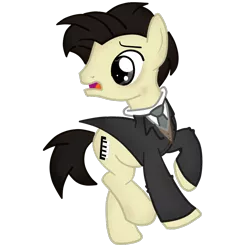 Size: 900x900 | Tagged: safe, artist:scratch-e-digital, derpibooru import, ponified, pony, corpse bride, crossover, simple background, transparent background, victor van dort