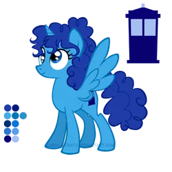 Size: 504x504 | Tagged: safe, artist:lissystrata, derpibooru import, ponified, pony, crossover, derp, doctor who, reference sheet, simple background, tardis, transparent background