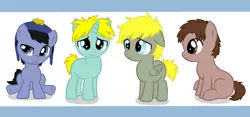 Size: 1442x675 | Tagged: safe, artist:fire-girl872, derpibooru import, ponified, pony, butters stotch, clyde donovan, craig tucker, crossover, south park, tweek tweak