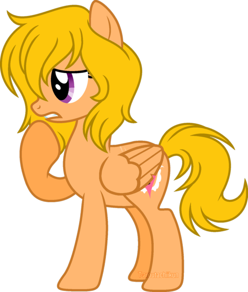 Size: 900x1056 | Tagged: safe, artist:t-aroutachiikun, derpibooru import, oc, oc:tulip whisper, pegasus, pony, base used, female, mare, simple background, solo, transparent background