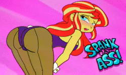 Size: 1796x1080 | Tagged: suggestive, artist:ponut_joe edit, derpibooru import, edit, sunset shimmer, equestria girls, ahegao, animated, ass, breasts, bunny suit, bunset shimmer, butt, butt shake, clothes, cuffs (clothes), female, leotard, no sound, open mouth, pantyhose, sexy, solo, solo female, spank dat ass, spanking, tongue out, webm
