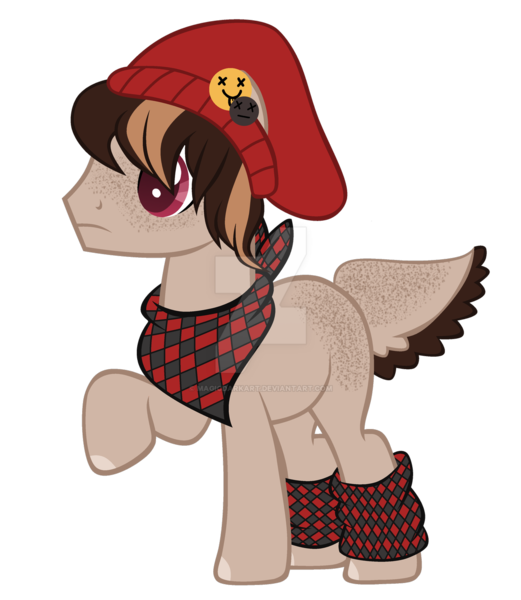 Size: 1280x1474 | Tagged: safe, artist:magicdarkart, derpibooru import, oc, earth pony, pony, deer tail, deviantart watermark, male, obtrusive watermark, simple background, solo, stallion, transparent background, watermark